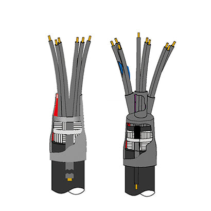 K1类控制电缆热缩终端